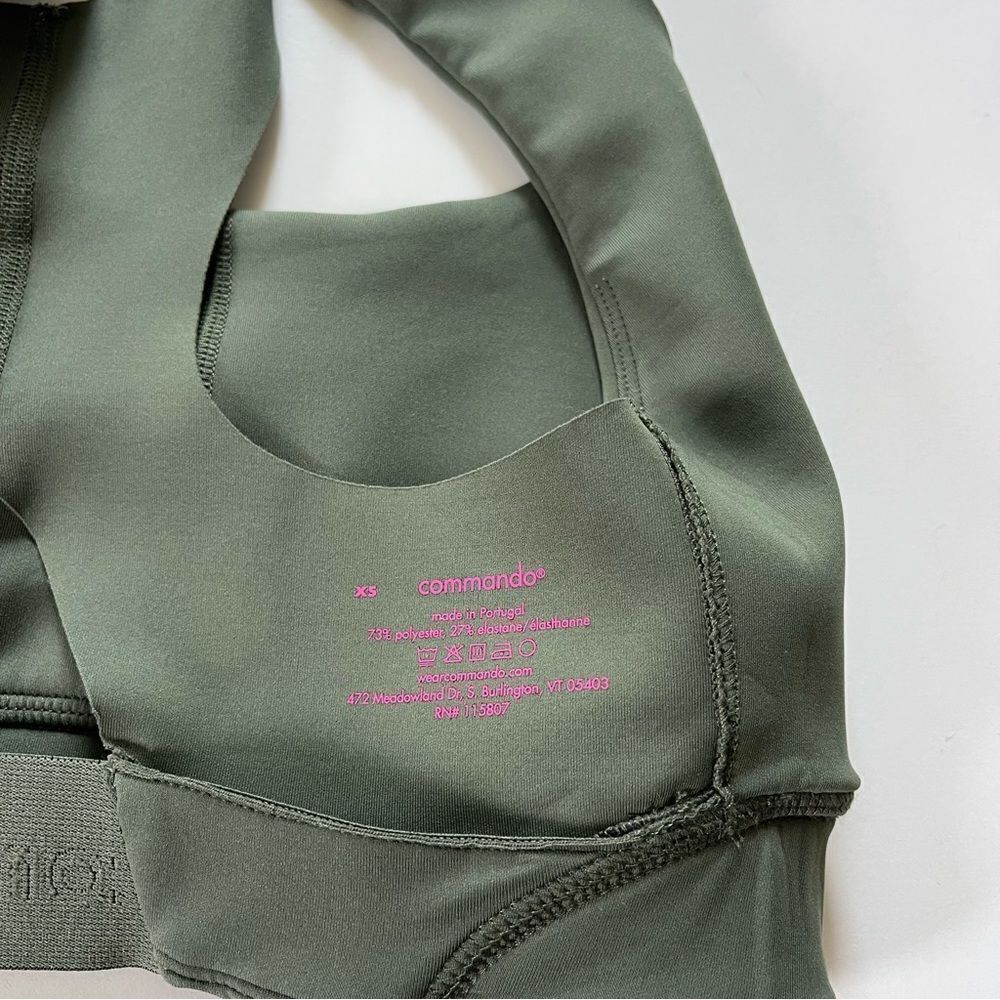 Commando Green Sports Bra XS - Picture 6 of 6